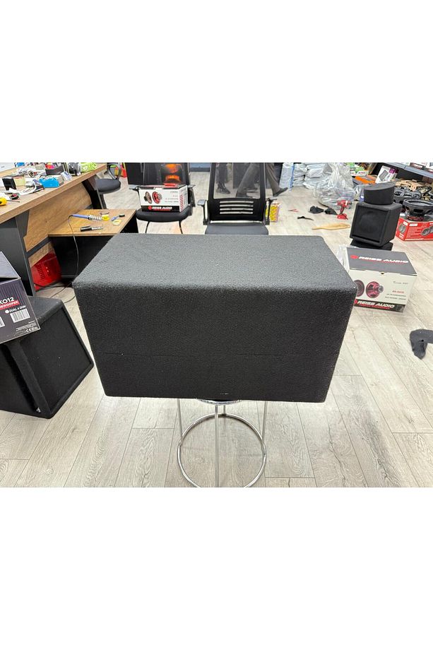 Ms-tko12 L Port Kabinli 2000wat 800 Rms 30cm Subwoofer Bas Çift Bobin - 8