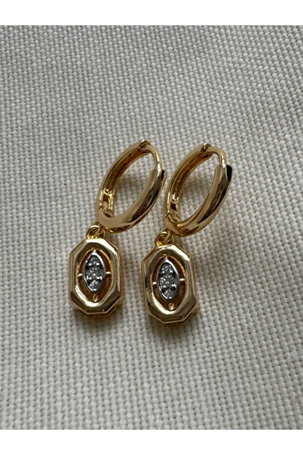 Melis G. Model Stone Single Earrings