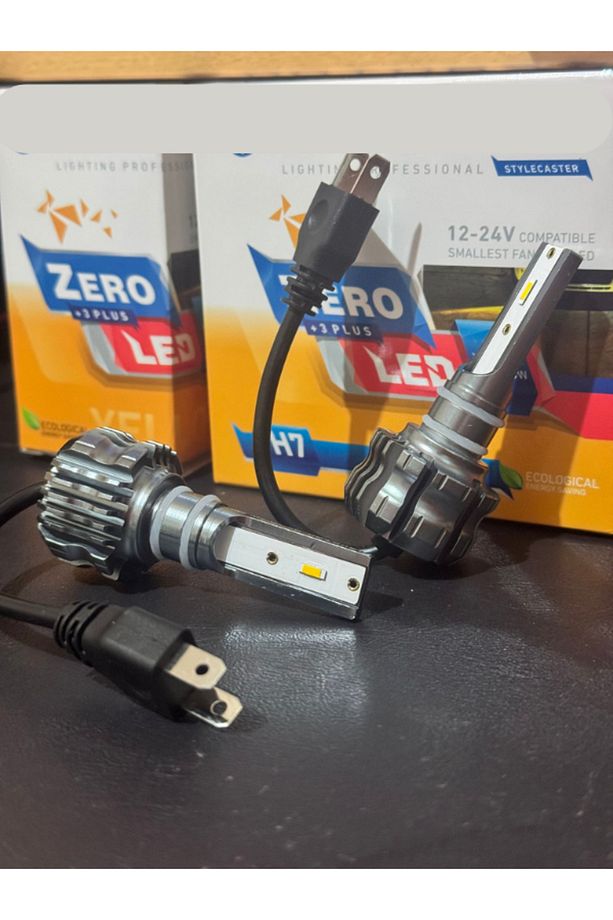 H7 Xenon Zero Plus Serisi Limon Sarı Ultra Güçlü 12-24 Volt Sis-Far Ampulü - 3