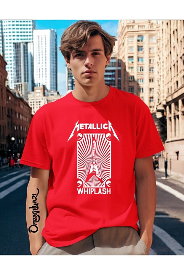 Metallica Printed Men's Oversize T-Shirt