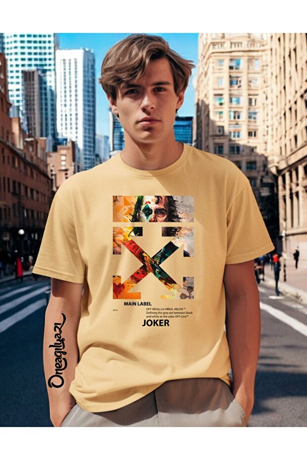 Joker Printed Men's Oversize T-Shirt
