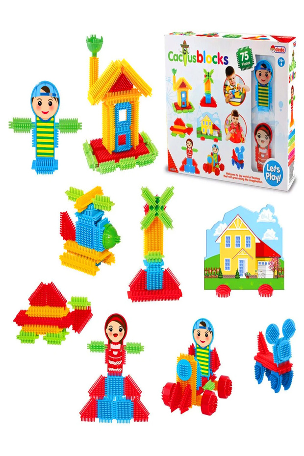 Kaktüs Bloklar 75 Parça - 5