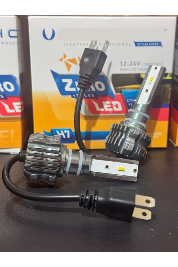 H7 Xenon Zero Plus Serisi Limon Sarı Ultra Güçlü 12-24 Volt Sis-Far Ampulü - 1