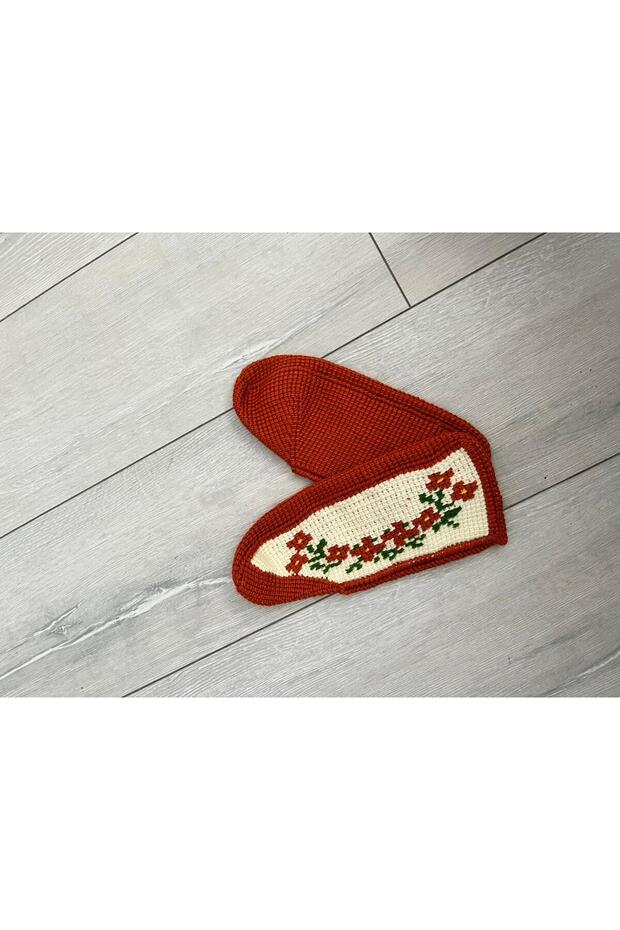 TUNUS İŞİ ÖRME PATİK - 1