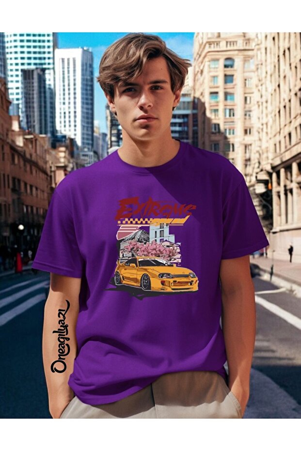 Extreme Printed Men's Oversize T-Shirt