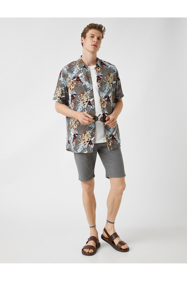Gabardine Chino Shorts
