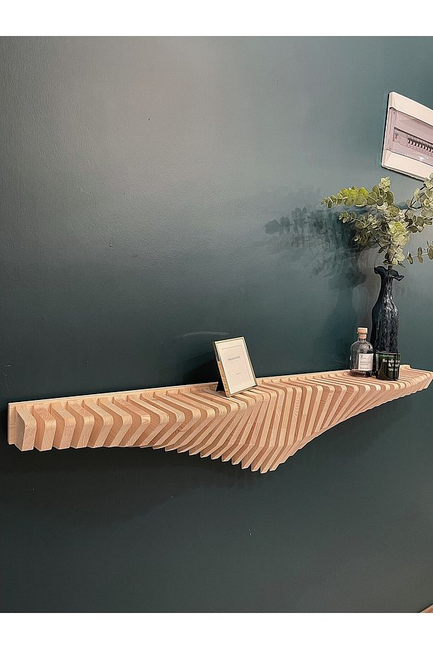 125 cm Masif Çam Ahşap Çok Amaçlı Ünite: TV Ünitesi, Duvar Rafı & Dresuar - 6