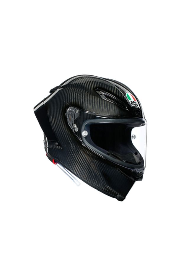 Pista Gp Rr Solid Parlak Karbon Kapalı Kask - 7