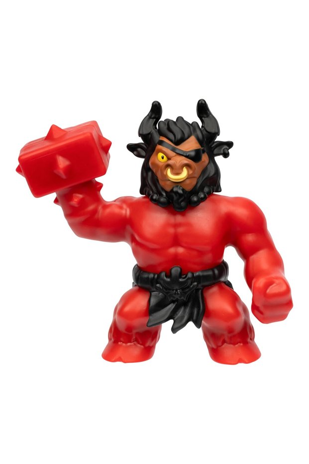 Terrorbull Battle Figure | Scrunchy Goo-Filled Sensory Toy | Ultimate Stretchy Combat Play