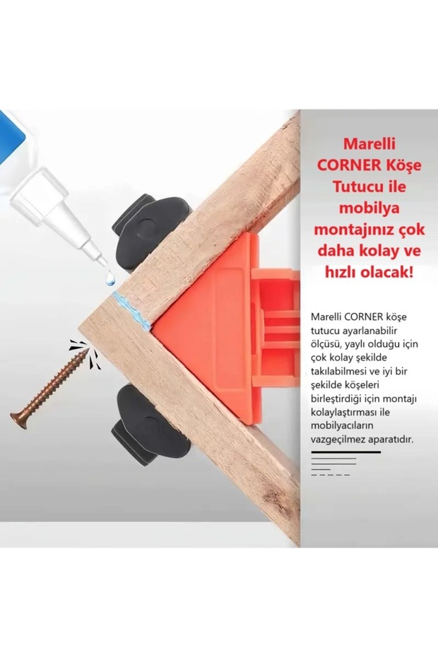 MARELLİ KÖŞE TUTUCU MENGENE 1 ADET - 2