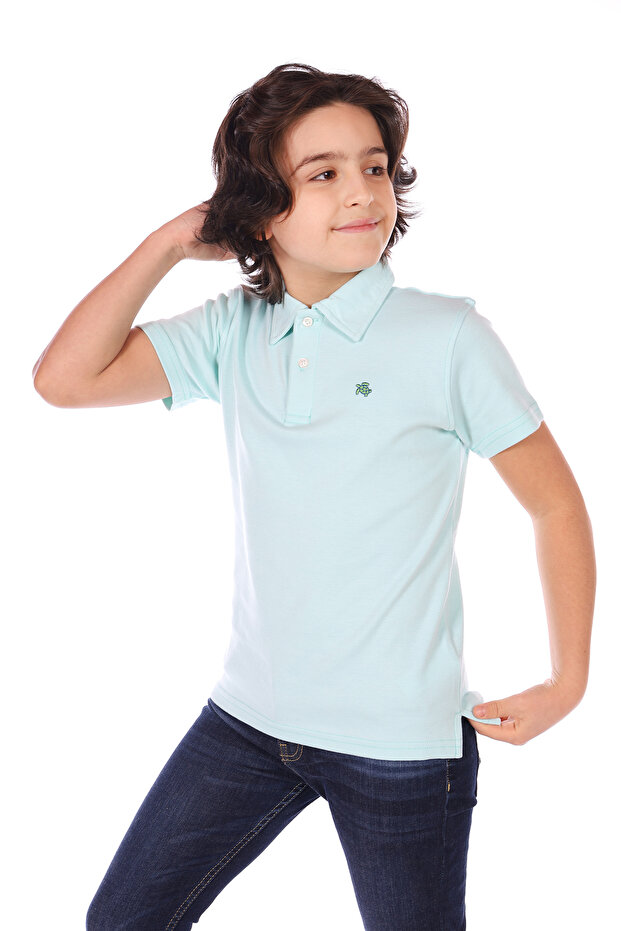 Boy's Polo Neck T-Shirt