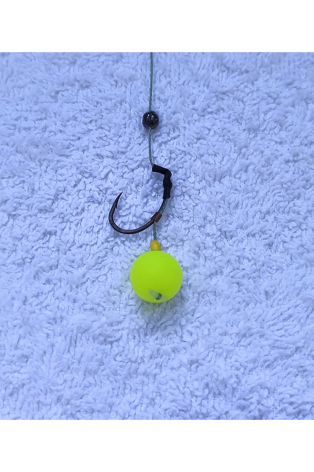 5 Adet Hamur Yaylı Sazan Rig Takımı ( 14 Mm Karışık Renkli Pop Up'Lı ) - 6