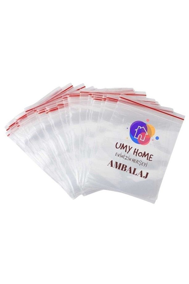 21X27 KİLİTLİ BUZDOLABI POŞETİ / ŞEFFAF KİLİTLİ POŞET /KİLİTLİ TORBA / ÇIT ÇIT POŞET / 100 ADET - 1