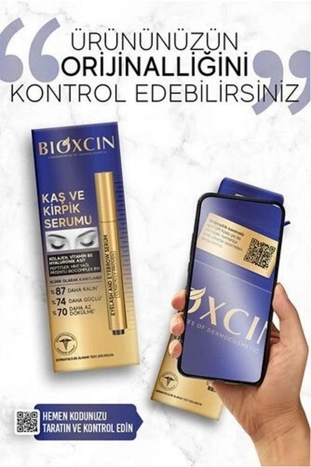Kaş Kirpik Serumu - Kolajen Hyaluronik Asit Hint Yağı Keratin Peptidleri B5- B11 - 2
