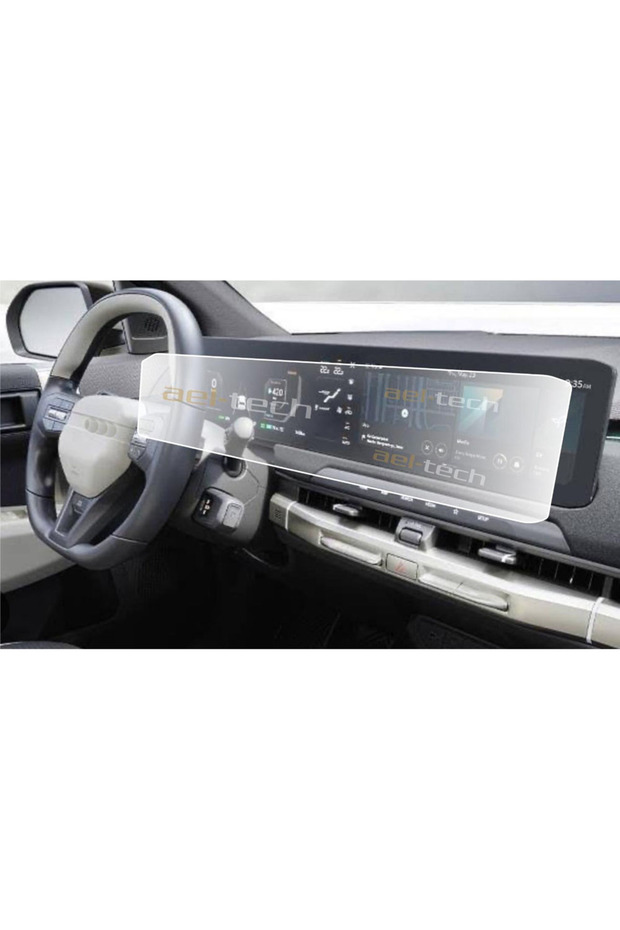 Kia Ev3 Digital Display and Navigation 12.3 Inch Compatible Nano Screen Protector 2024 2025 - 2