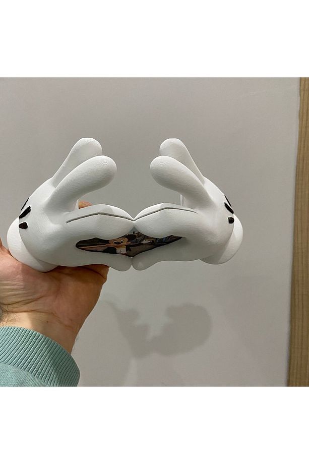 Mickey Mouse El Şeklinde Çerçeve. Çocuk Odası Dekoru, Çocuk Odası Çerçeve - 7