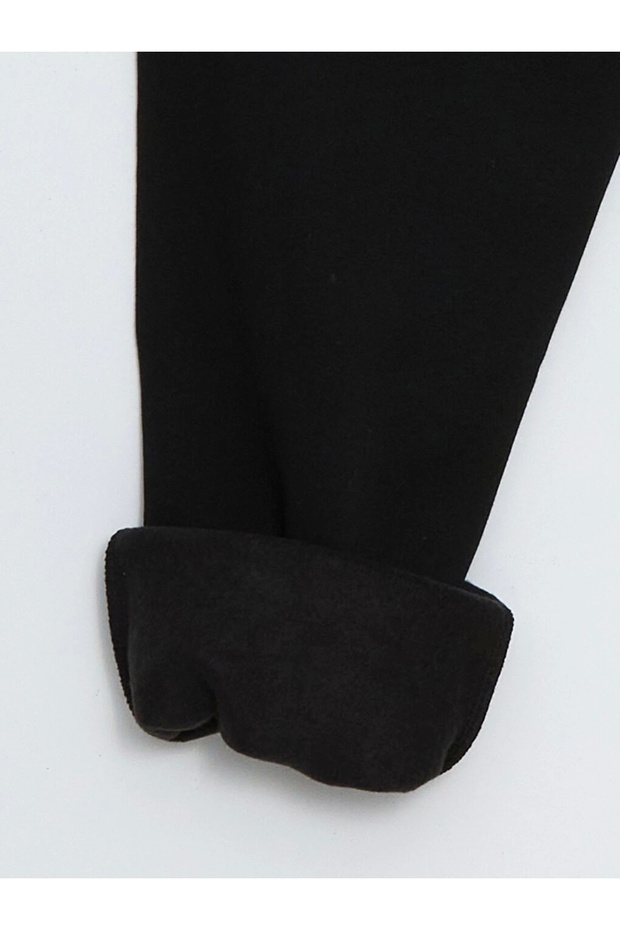 Lcw Casual Siyah Standart Kalıp Erkek Kalın Jogger Eşofman Altı - 3