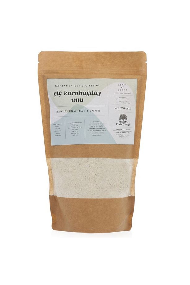 Glütensiz Çiğ Karabuğday Unu 750 G, Glütensiz Greçka Karabuğday Unu - Analizli - 1