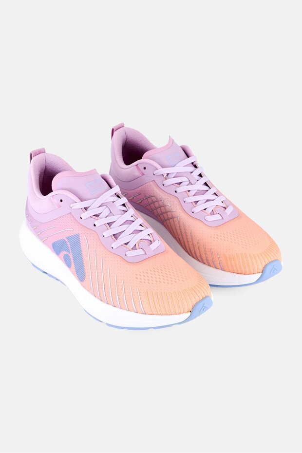 Women FF Ombre Edition Lace Up Running Shoes, Multicolor