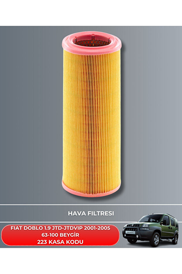 FIAT DOBLO 1.9 JTD-JTD VIP 2001-2002-2003-2004-2005 63-100 BEYGİR FİLTRE - YAG BAKIM SETİ - 3