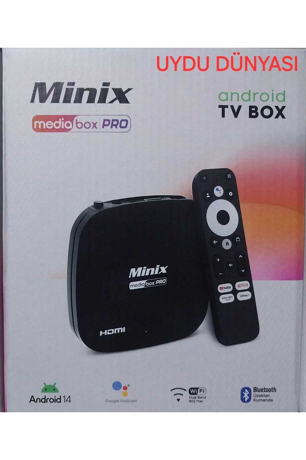 Minix Media Box Pro 4K Android 14 - 1