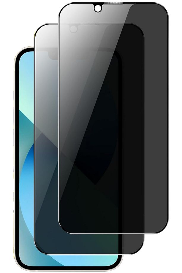 (2 ADET SHIELD HAYALET) Iphone 13 Uyumlu Hayalet Tam Kaplayan Shield Cam Ekran Koruyucu (2X) - 1