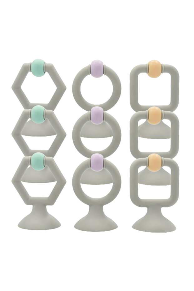 Silicone Teether- Set-Pack of 3