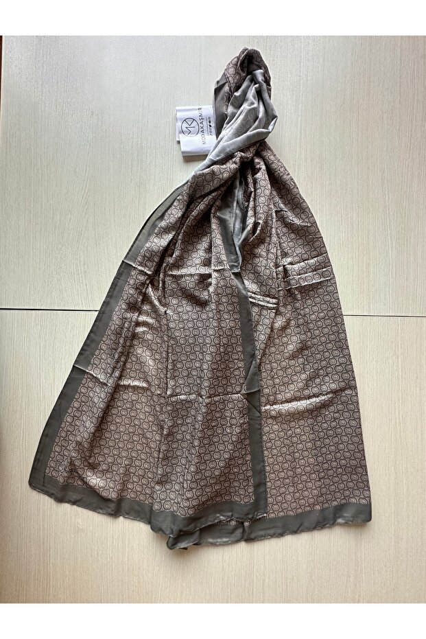 شال قطني بنمط دائرة MK - 8