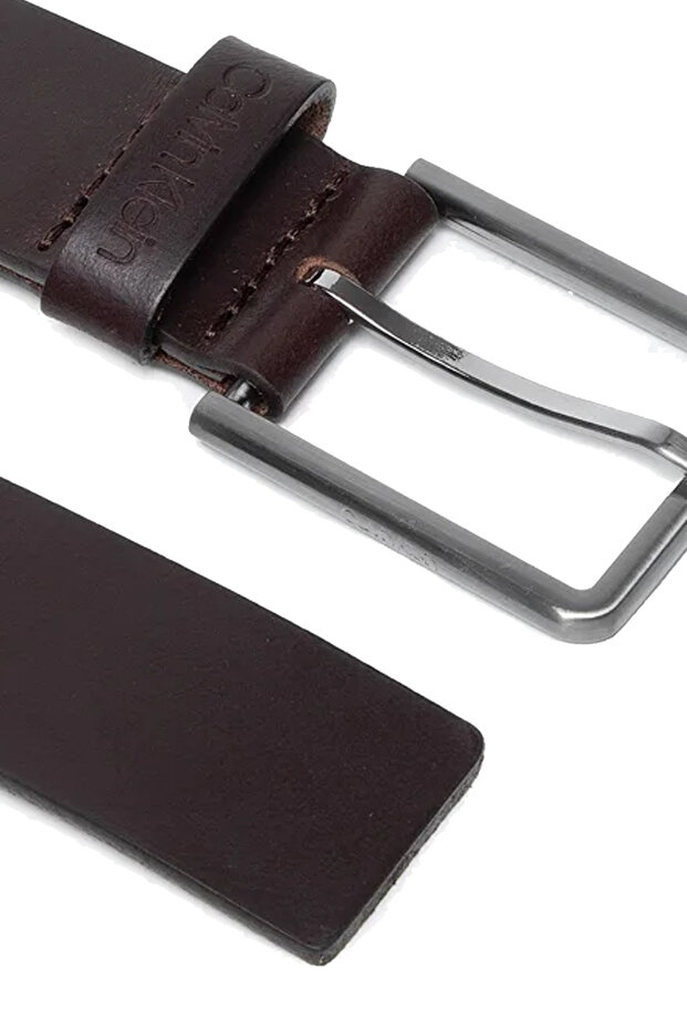 PASEK MĘSKI, JEDEN KOLOR, Z LOGO - 2