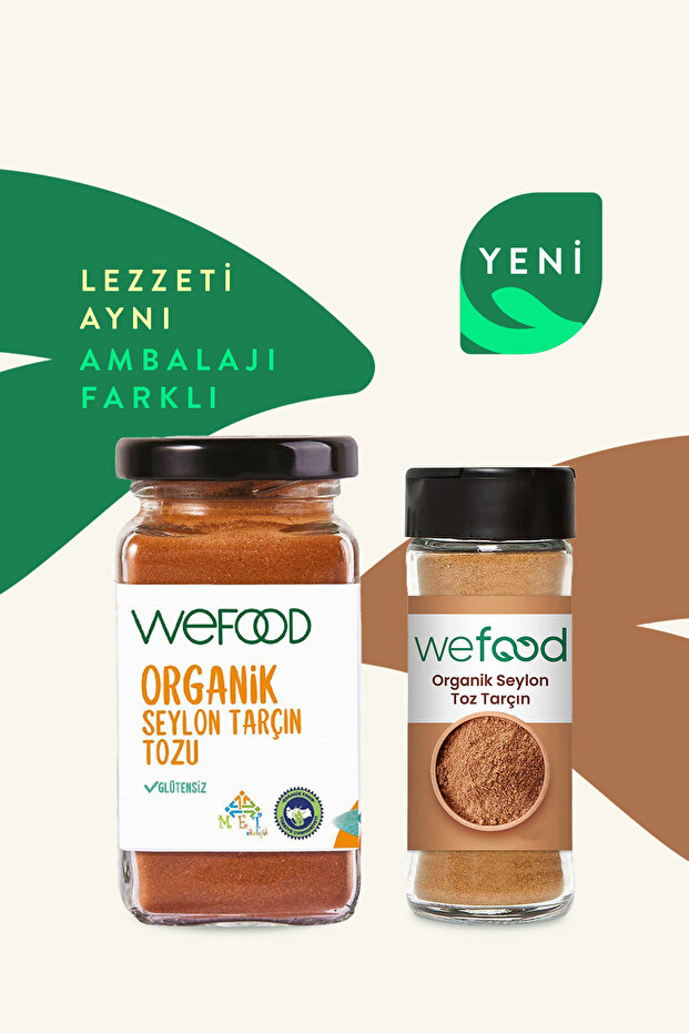 Organik Glütensiz Vegan Katkısız Seylon Tarçın Tozu 45 Gr. - 2