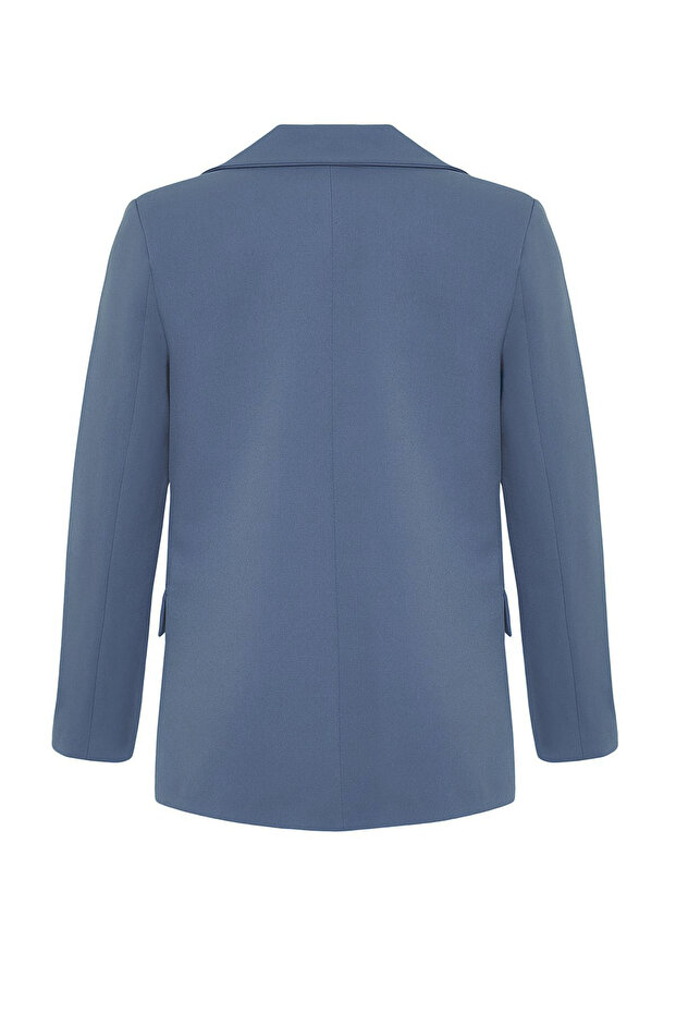 Mavi Regular Astarlı Dokuma Blazer Ceket TWOSS22CE0104 - 8