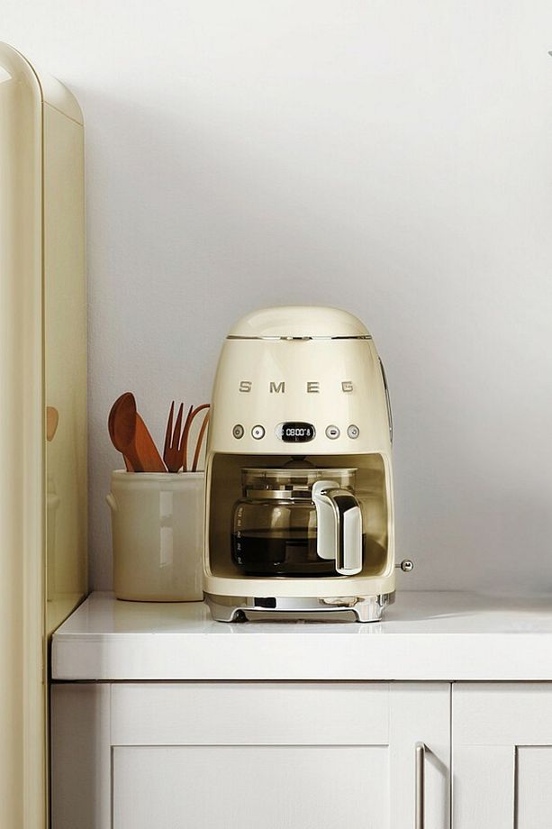 50’s Style Krem Filtre Kahve Makinesi Dcf02creu - 1