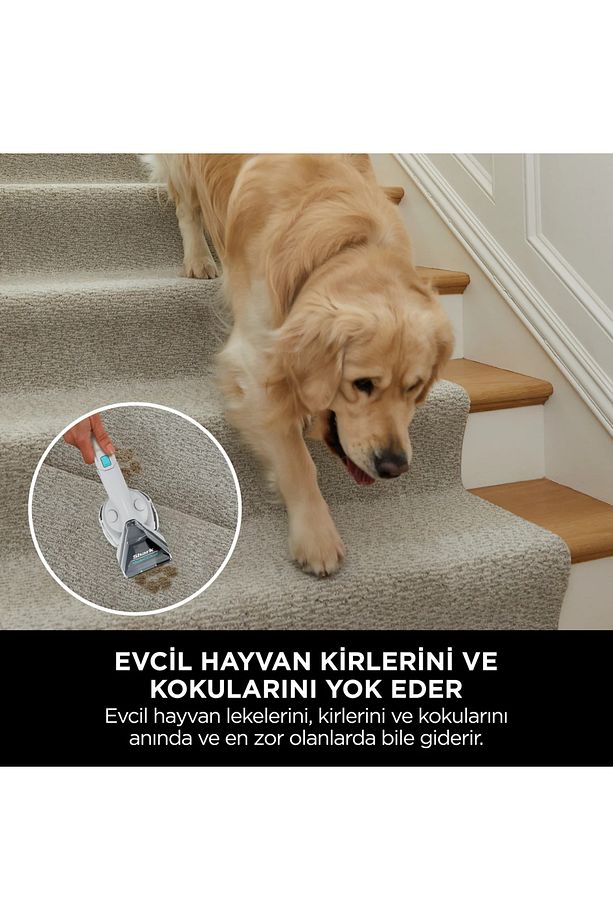 StainStriker – 4 Farklı Başlığa Sahip Halı, Koltuk Yıkama ve Leke Çıkarma Makinesi Deterjan Hediyeli - 5