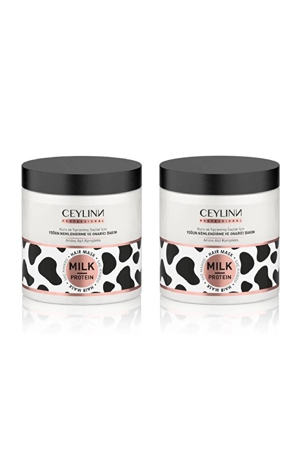 Milk Protein Hair Mask 500 Ml. X 2 Pieces