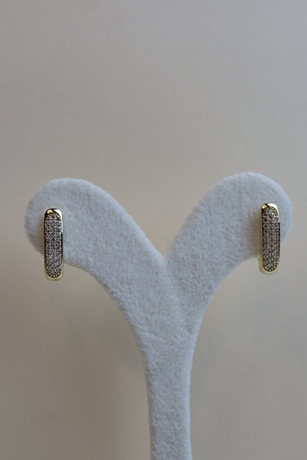 Xuping Thin Stone Earrings