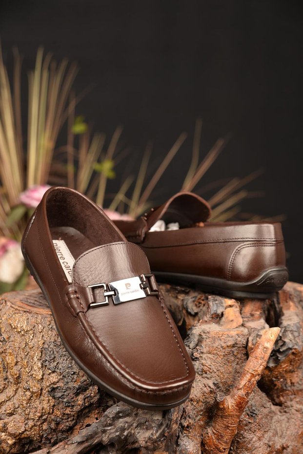 Men's Genuine Leather Loafer Casual Shoes Special Series Model Offering Solidness and Elegance Together