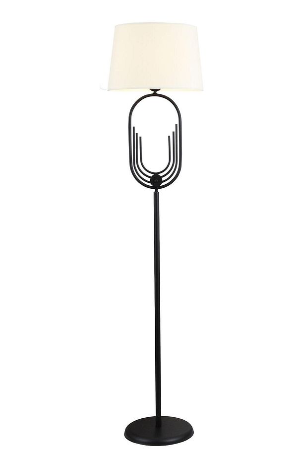 Royal Tekli Siyah Lambader Krem Şapka  Modern , Oturma Odası ,Yatak Odası , Salon Lambader - 3