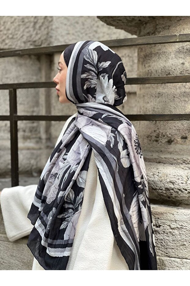 Margarit Desen Bambu Şal - 3