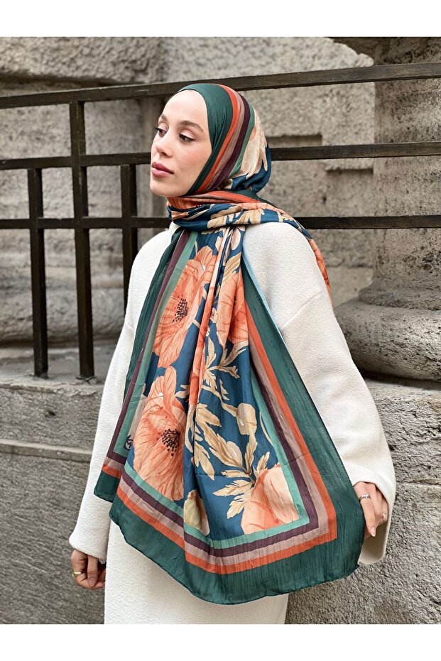 Margarit Desen Bambu Şal - 1