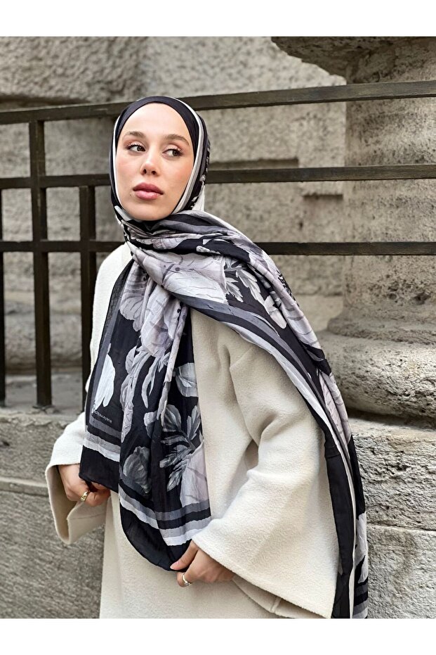 Margarit Desen Bambu Şal - 1