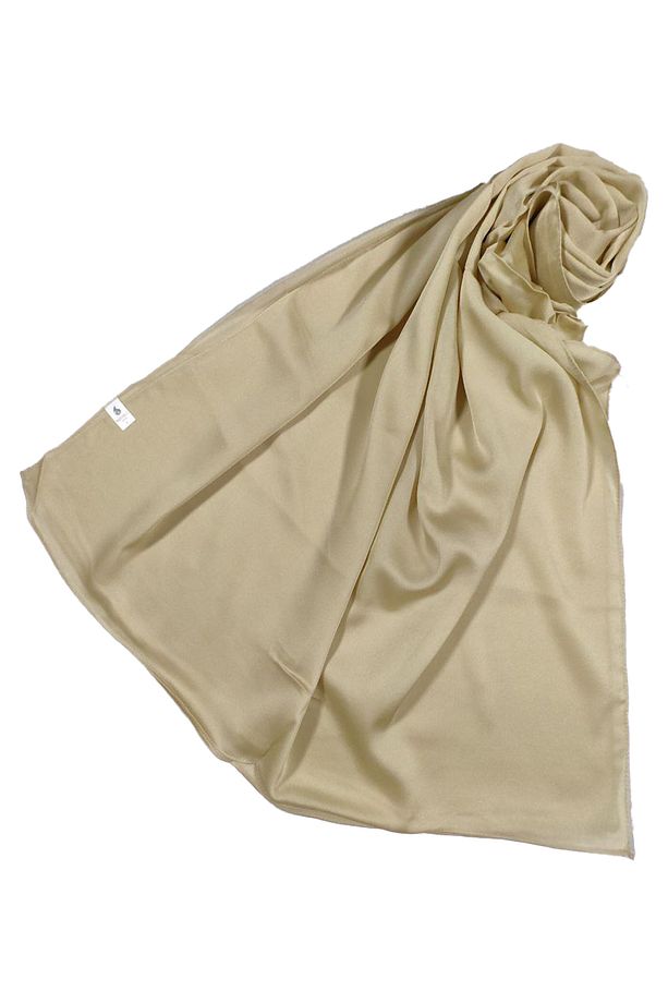 Mısırlı Eşarpları Düz Renk Vual Twill Şal - 3