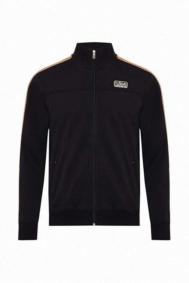 طقم بدلة رياضية باللون الأسود E56-1-XXL
