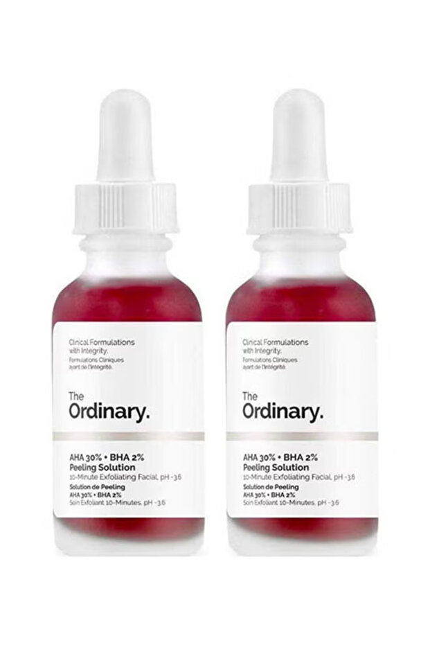 2 piece- AHA 30% + BHA 2% Peeling Solution Red 30ml - 1