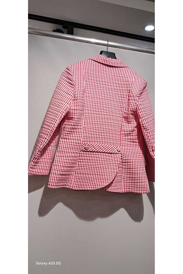 Pembe Kısa Ceket - 3