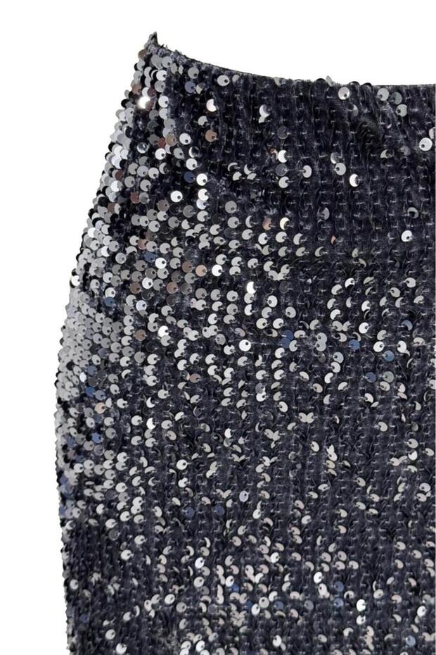 ANTRASIT PAYETLİ MİNİ ETEK - 2