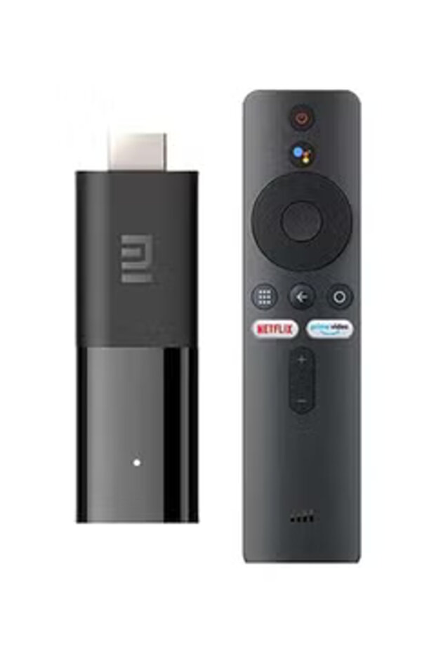 جهاز Mi USB TV Stick مع جهاز تحكم عن بعد صوتي عبر البلوتوث ومنفذ USB مباشر، أصغر حجمًا ولكنه أكثر قوة - MDZ-24-AB