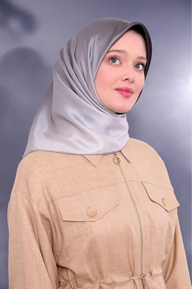 Gradient Pattern Sparkling Crystal Scarf - 2