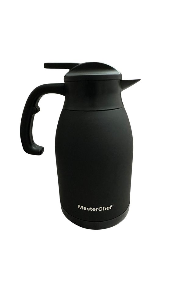 2 Litre Çelik Termos Siyah - 1