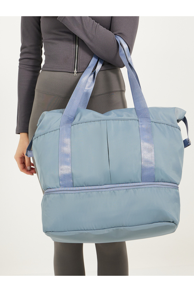 حقيبة رياضية متينة مع جيوب خارجية - 3