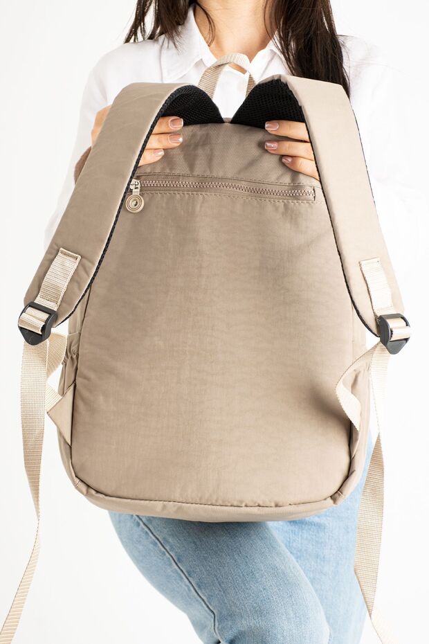 حقيبة ظهر مدرسية كبيرة الحجم متعددة الأقسام - 2